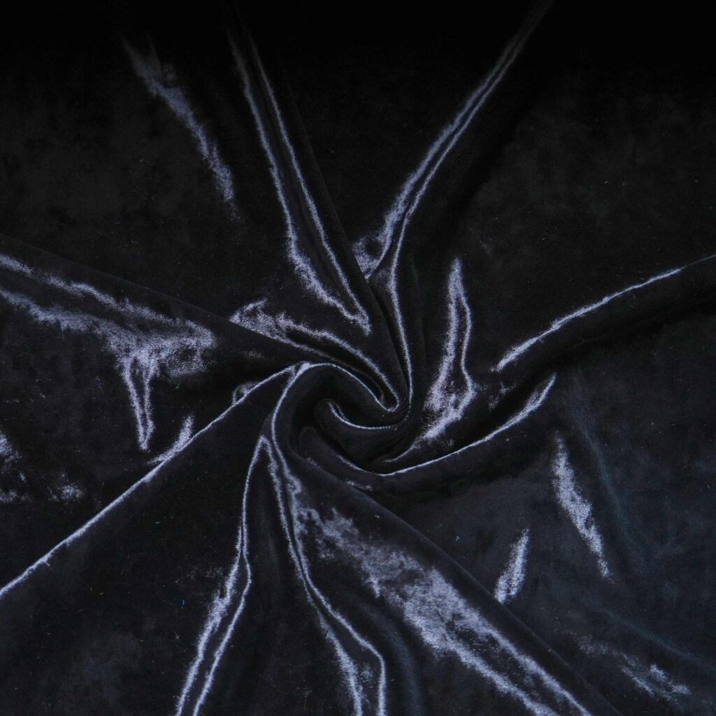 Ice Flower Velvet Fabric