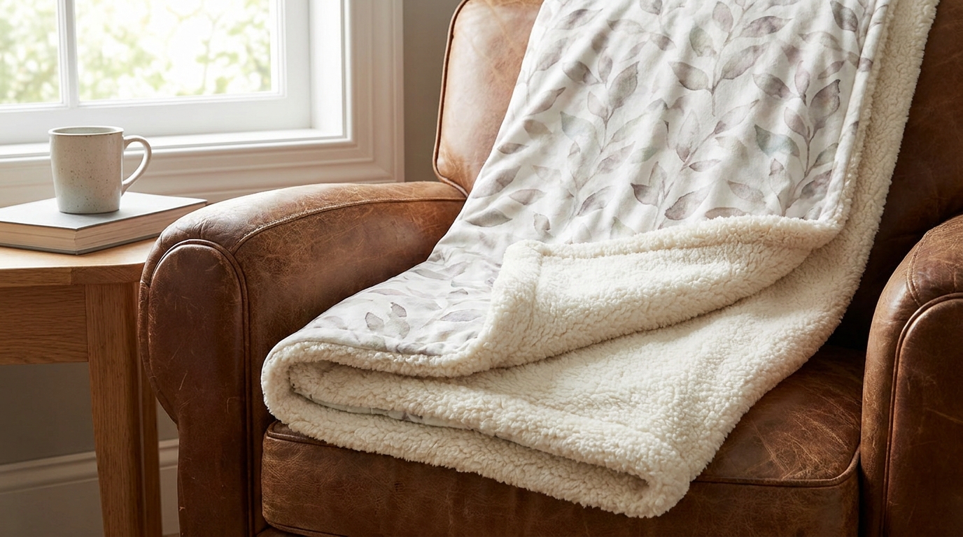 double sided blanket warm composite