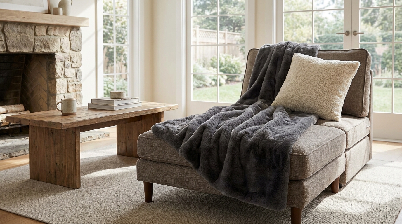 plush fabric decorative cozy