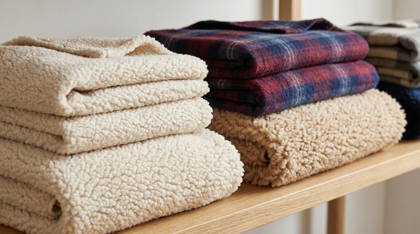 fleece bedding double sided sherpa