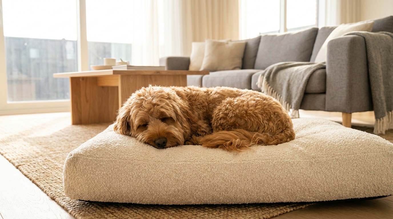pet bed durable plush